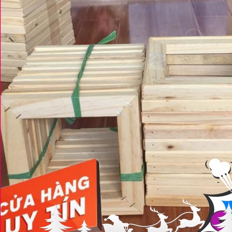 Khung xi gỗ nghệ thuật căng tranh canvas, tranh số hóa, tranh thêu , tranh 3d acylic , tranh sơn dầu sáng tạo nghệ thuật