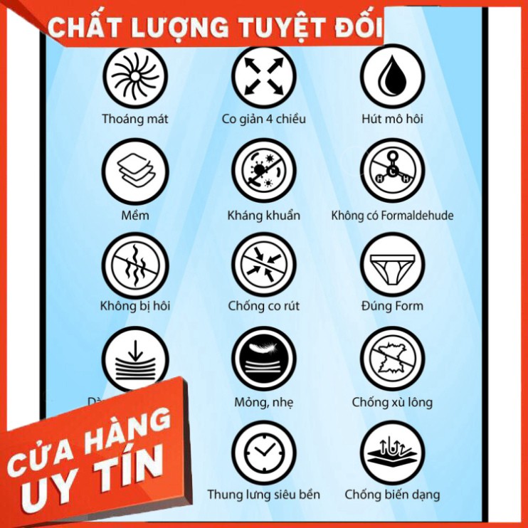 Quần Lót Nam Relax RLTK014 Boxer -Nylo Elastane-Kháng Khuẩn-Không Biến Dạng /hình thật