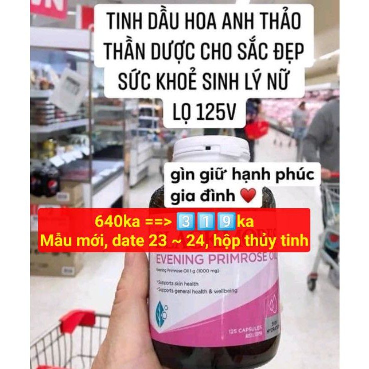 Viên uống tinh dầu hoa anh thảo