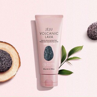 [HÀNG NHẬP KHẨU CHÍNH HÃNG] Gel Lột Mụn Đầu Đen,Mụn Cám Jeju Volcanic Lava The Face Shop 50g mẫu mới .