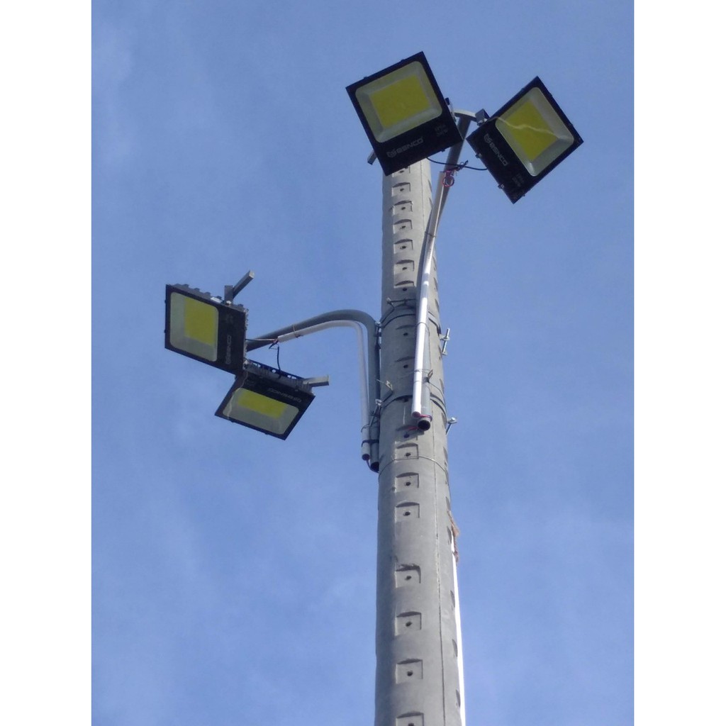 Đèn LED COB ESNCO 100W chống nước IP66 ánh sáng trắng - vàng