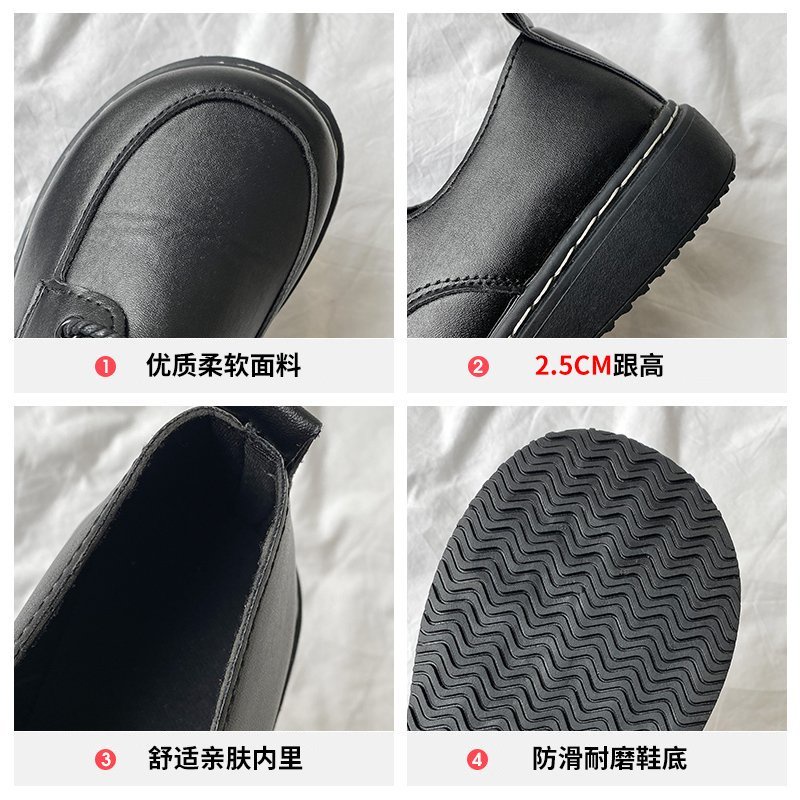 Giày da Oxford đế bằng thời trang dành cho học sinh | BigBuy360 - bigbuy360.vn