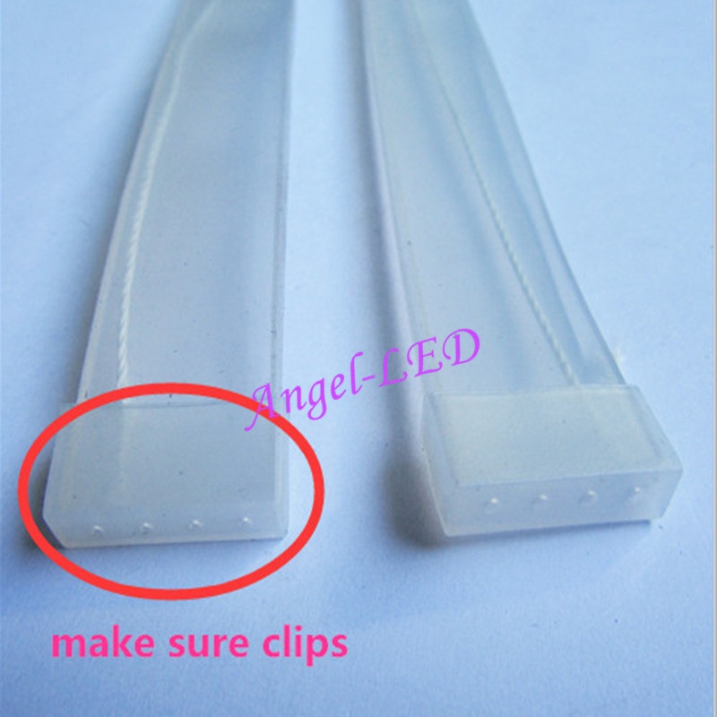 Cuộn Dây Silicon 5m / 10m 8mm / 10mm / 12mm IP67 SMD5050 3528 3014 5630 ws2801 ws2811 ws2812b Chống Thấm Nước