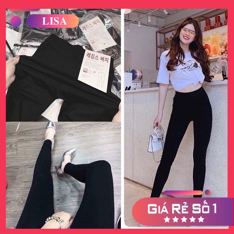 Quần Legging Đùi,Lửng Ngố, Dài, Nâng Mông Cạp Cao Siêu Hot Cao Cấp Siêu Co Giãn Vải Đẹp LISA