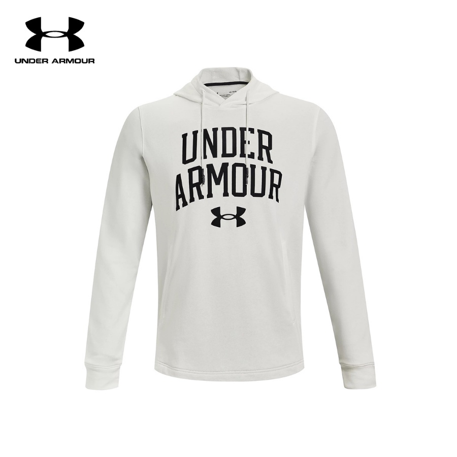 Áo khoác hoodie tay dài có nón thể thao nam Under Armour Rival Terry Collegiate Hd - 1361462-112