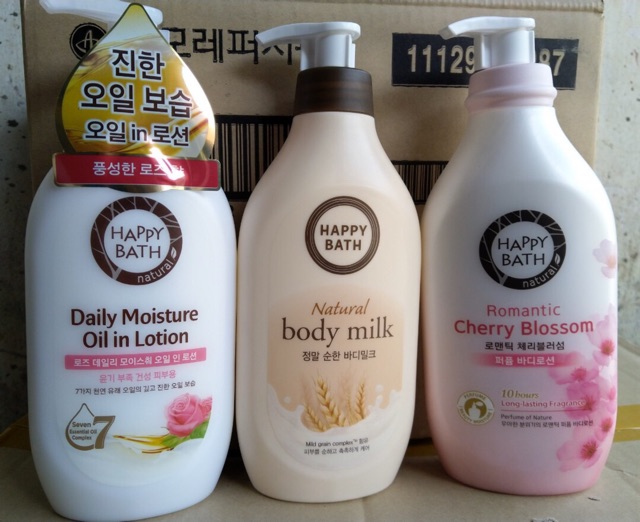 Sữa tắm Happy bath 900ml - Hàn Quốc ( mua 3 chai tặng kèm 1 Bánh xà Phòng ) | BigBuy360 - bigbuy360.vn