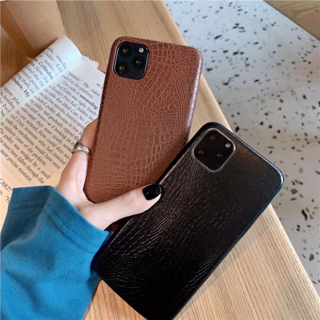 Ốp lưng iphone Da Rắn 2 màu, mặt trong lót nỉ chống xước lưng máy