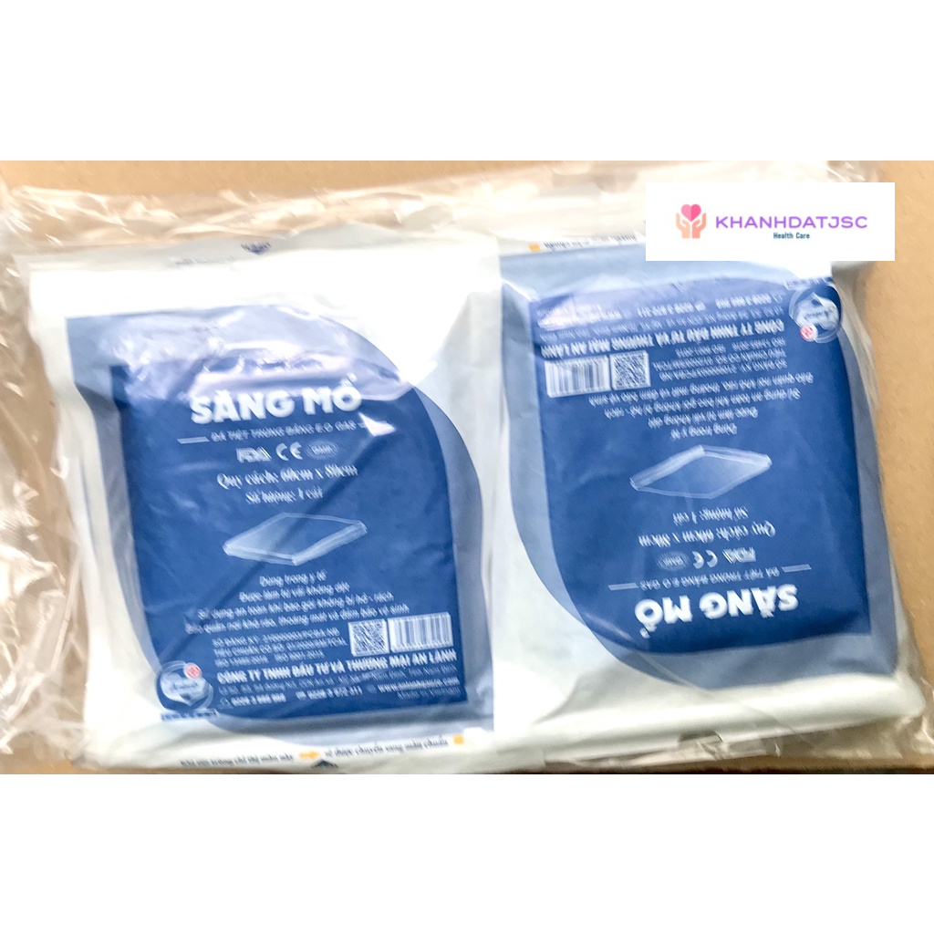 Combo 10/20 chiếc săng mổ không lỗ An Lành dùng trong phẫu  thuật, spa...