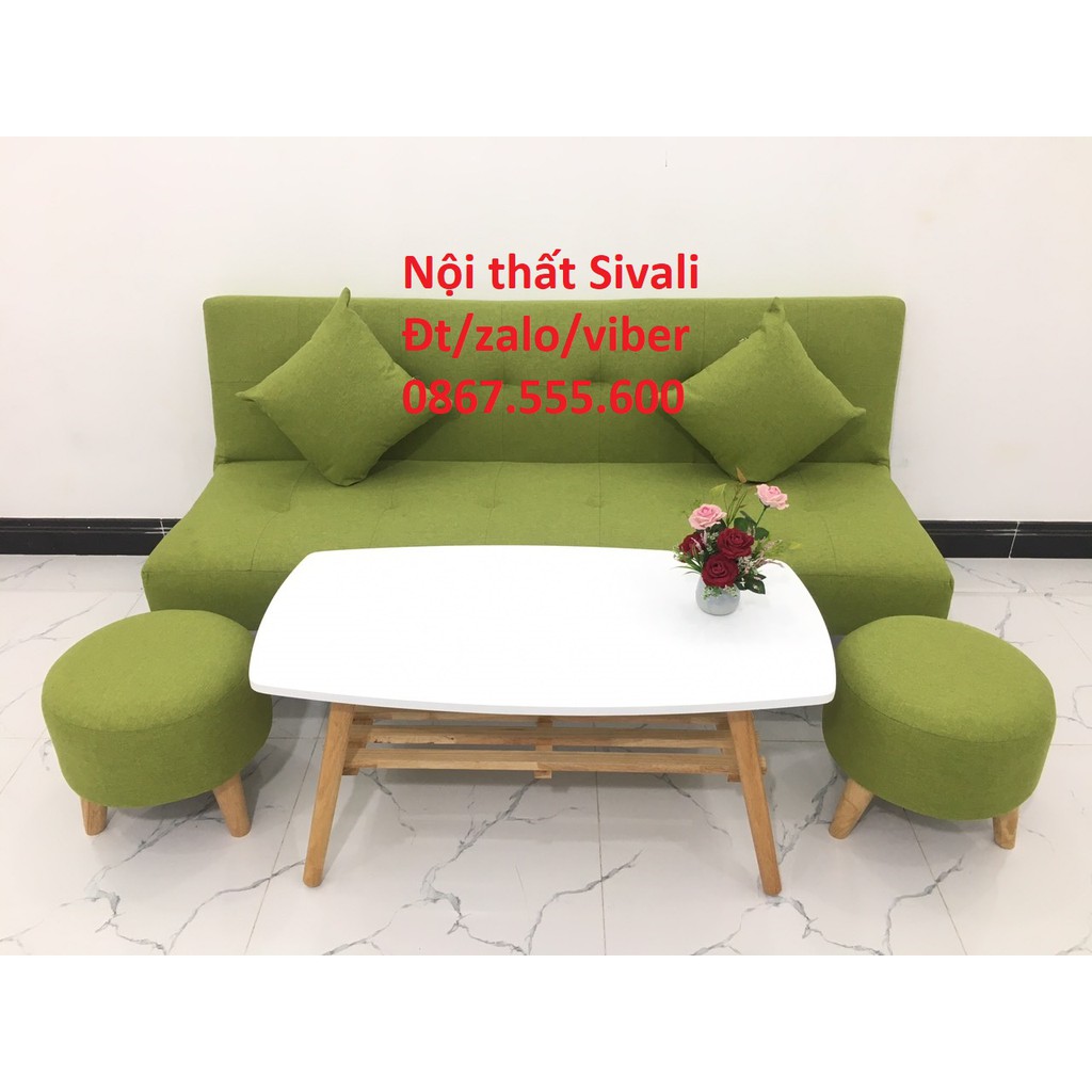 Bộ ghế sofa bed, sofa giường phòng khách Sivali, salon, sopha, sa lông, sô pha