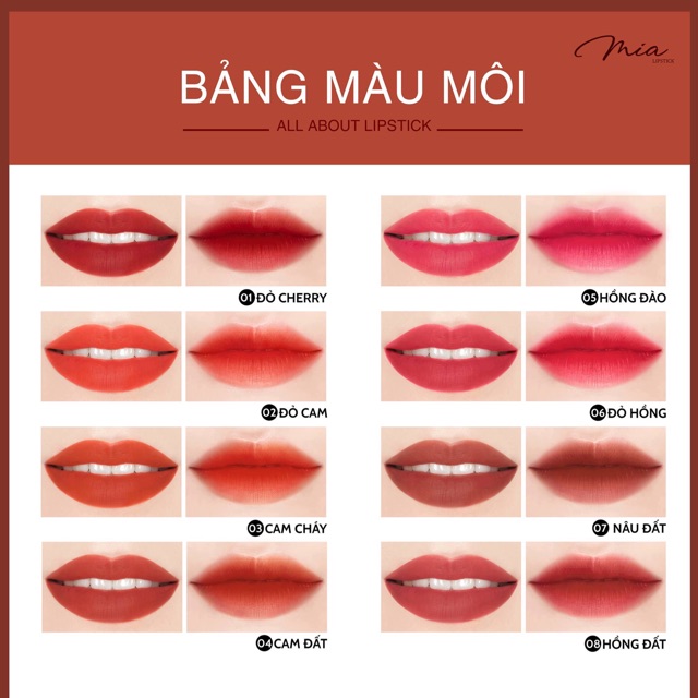 Son Mia Chính hãng 199k/ 2 son ❤️