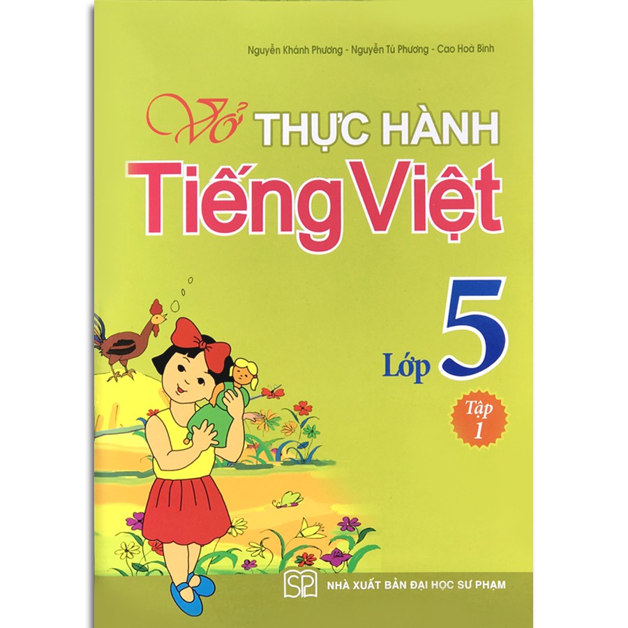 Sách - Vở Thực Hành Tiếng Việt Lớp 5 - Tập 1