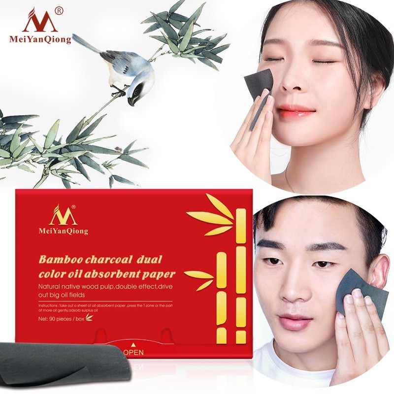 [Hàng Có Sẵn] Giấy Thấm Dầu Than Tre Meiyanqiong Hút Dầu VÙng Da Mặt  Kiềm Dầu Chăm Sóc Da Mặt | BigBuy360 - bigbuy360.vn