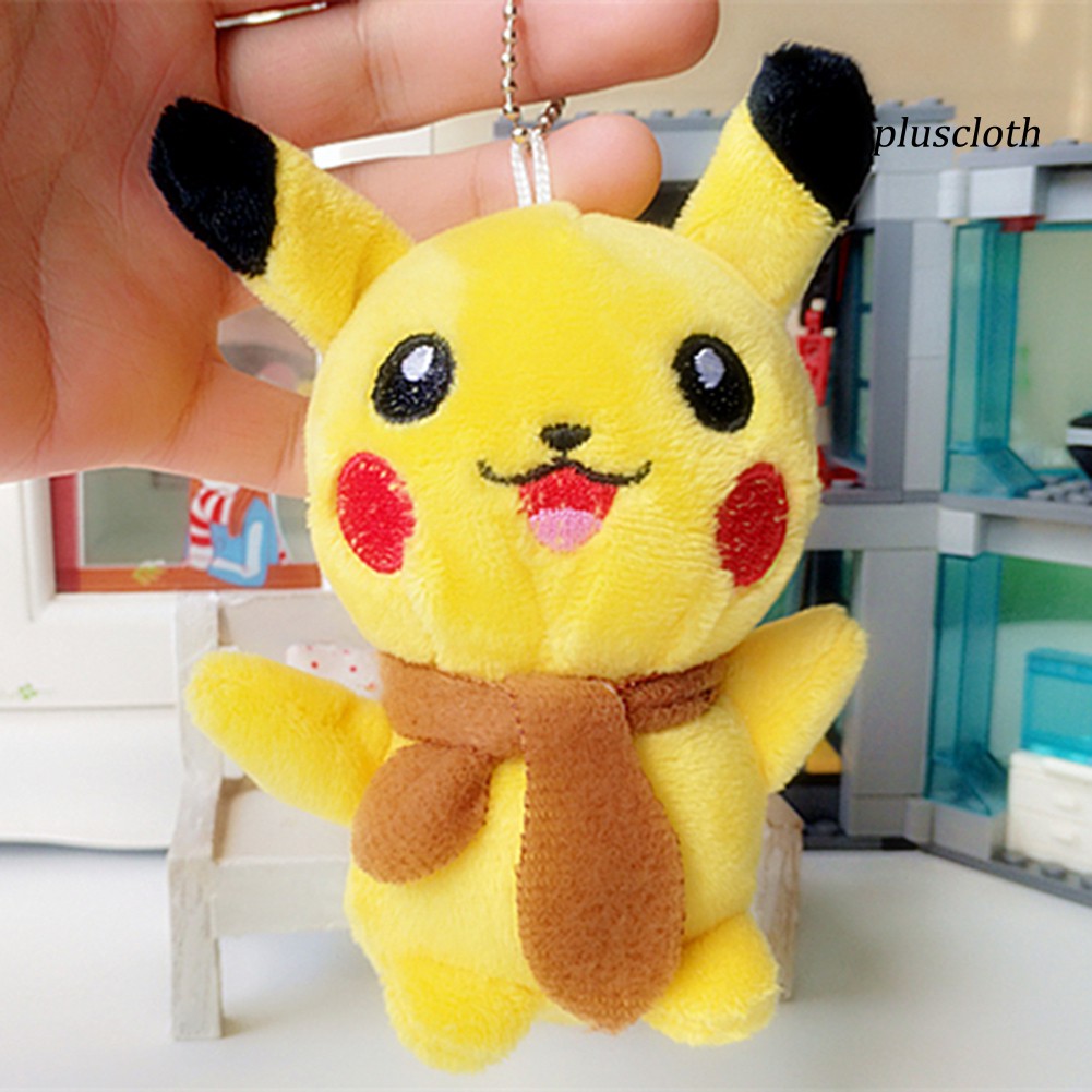 Thú Nhồi Bông Hình Pikachu Dễ Thương 13cm