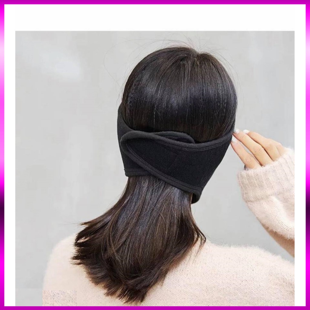 Khẩu Trang Ninja Lót Nỉ Siêu Ấm