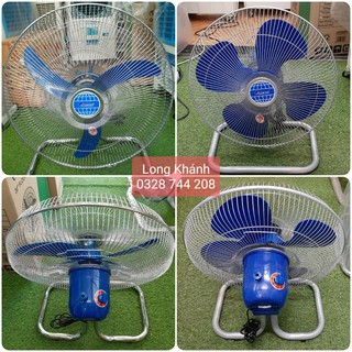 Quạt sàn Ching Hai - FF-929 (cánh 50cm) và FF-919 (cánh 45cm), quạt chân quỳ công nghiệp Đài Loan