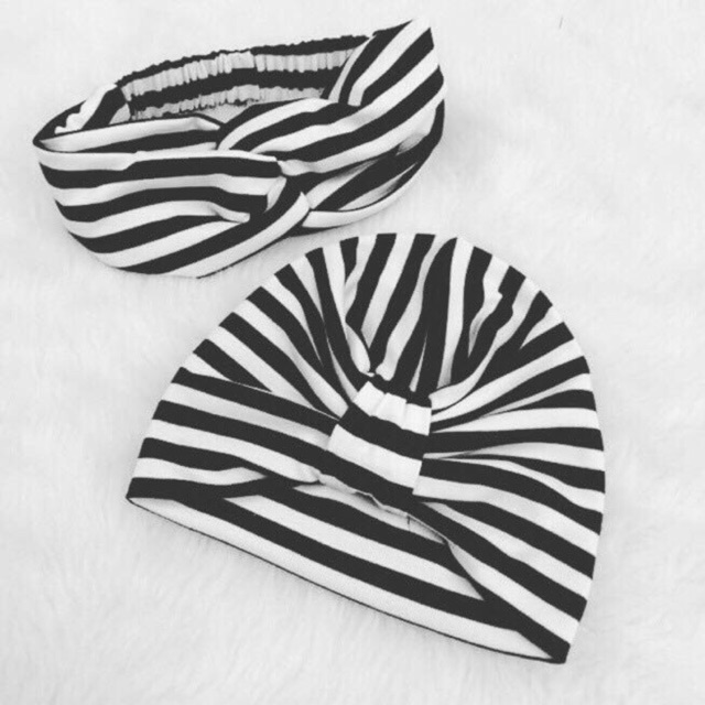 Set Mũ turban Mẹ và bé