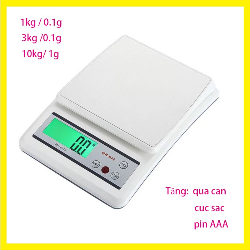 cân điện tử nhà bếp mini  WH-B20,