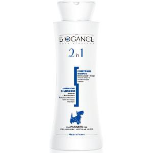 [xuất xứ Pháp] Dầu gội/xả 2 trong 1 cho chó BIOGANCE  2 IN 1 CONDITIONING SHAMPOO 250ml