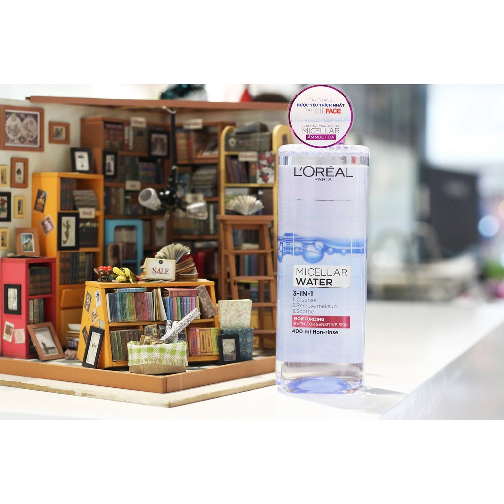 Nước Tẩy Trang, Nước Tẩy Trang Loreal - L'Oreal Paris 3-in-1 Micellar Water, Top 3 Nước Tẩy Trang Tốt Nhất | BigBuy360 - bigbuy360.vn