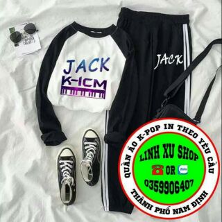 Quần Áo Jack ❤ FREESHIP ❤ Giảm ngay 20k khi nhập mã [ K ICM ] - Áo Jack dài tay in theo yêu cầu