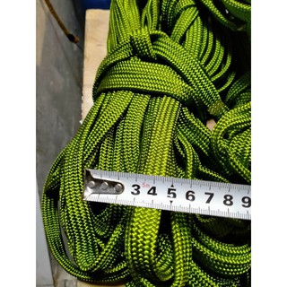 Cuộn 20 mét Dây Dù Bản Dẹp Xanh 15mm Sợi polyester