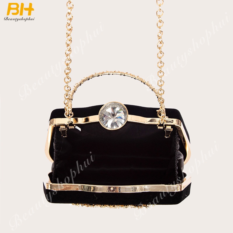 Túi Đeo Chéo Đính Đá Thời Trang Dành Cho Nữ