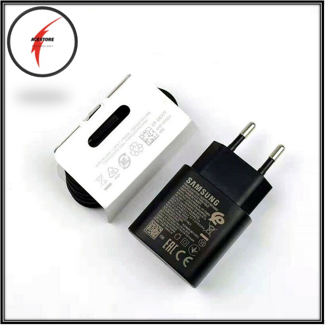 Bộ sạc nhanh Samsung note 10 25W type c to type c, bộ cáp sạc chính hãng- Bh 12 tháng lỗi 1 đổi 1 🍁FREE SHIP🍁