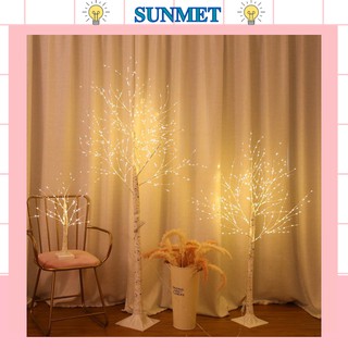 [ DEAL SHOCK ] Đèn LED Trang Trí Cây Phong Cách Tây Cao 1m8 Trang Trí Nội Thất, Sảnh Khách Sạn, Nhà Hàng, Sân Vườn, NOEL