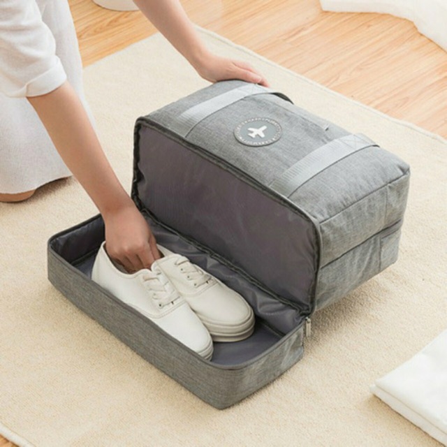 Túi Du Lịch Xách Tay Tiện Ích Có Ngăn Đựng Giầy