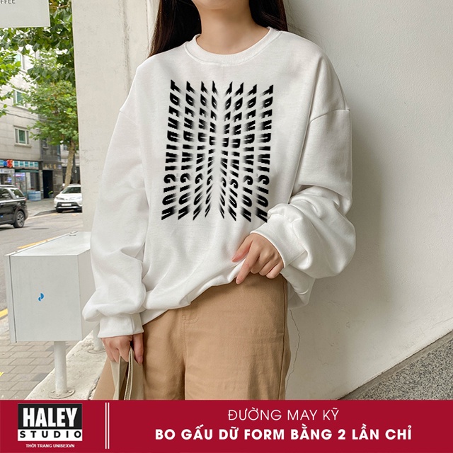 Áo Sweater TRENDIVISION 3D Nam Nữ unisex Chất nỉ bông đẹp thu đông phong cách Hàn Quốc cá tính mã HD244 Quà tặng ngẫu nh