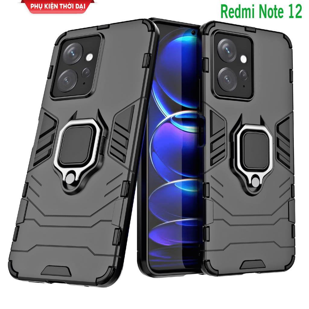 Ốp lưng Redmi Note 10 / Note 10s / Note 11 / Note 11s / Note 12 / Note 12S Iron Man Iring chống sốc chống va đập mạnh