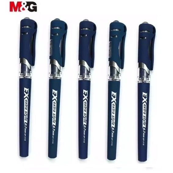 Bút gel nước M&G GP1115 ngòi 0.7mm I Bút 1115 có ruột thay thế 6128
