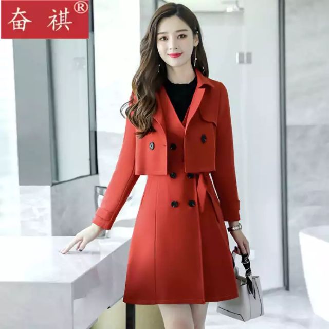 Hot trend Thu Đông 2018 set váy áo dạ cao cấp tôn dáng phái đẹp trong mùa lạnh năm nay.  Sét áo rất chuẩn from đẹp dáng