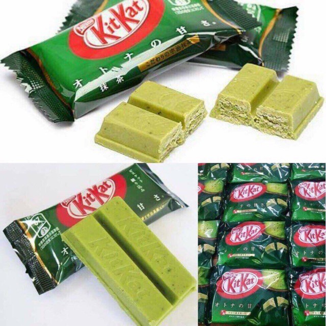 [Nội địa Nhật Bản] Bánh Nestle KitKat Trà xanh Nhật Bản 12 cái