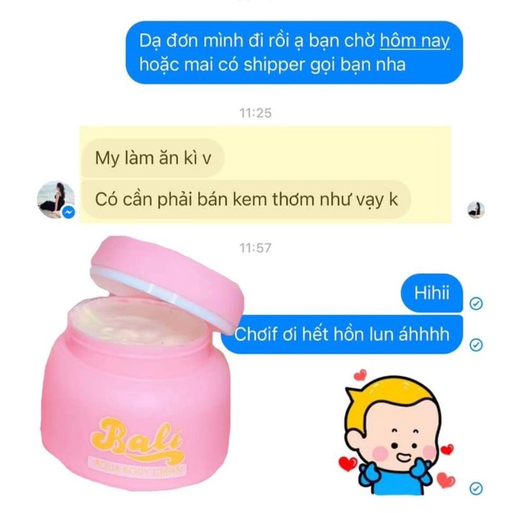 Combo 15 hủ body bali