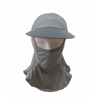 Nón khẩu trang chống nắng upf50+ zigzag mas00308- xám