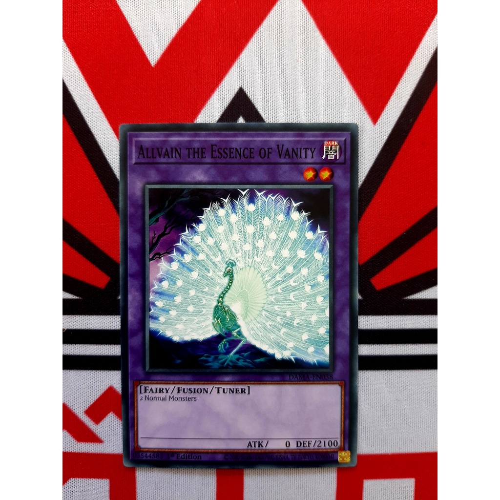 Thẻ Bài Mint90 Yugioh Monster Allvain the Essence of Vanity