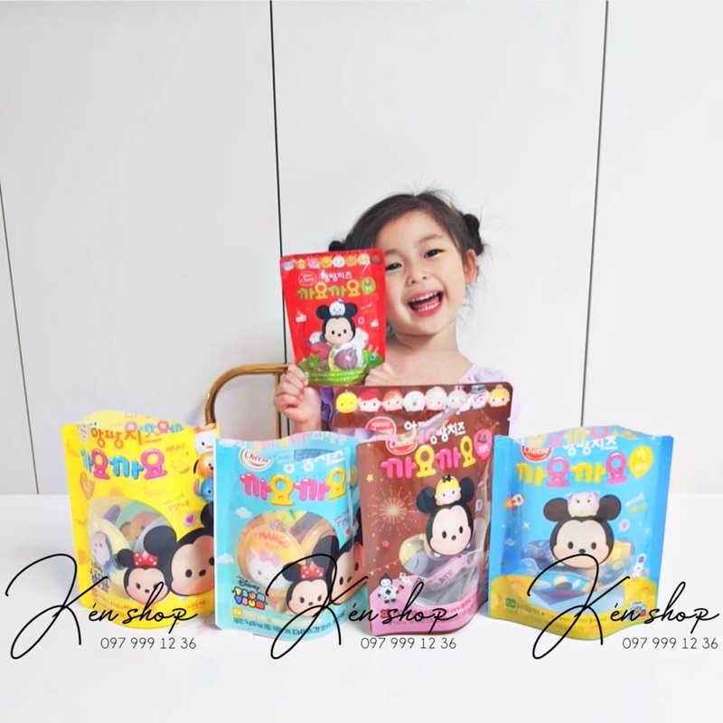 Phomai ăn liền Disney Tsum Tsum Hàn Quốc cho bé