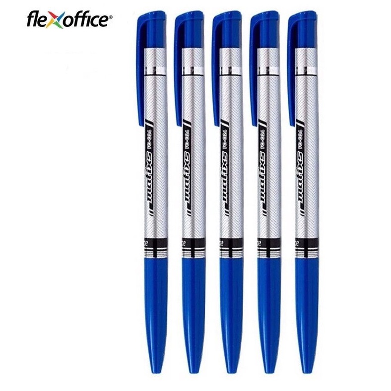 Bút bi Flexoffice FO-024 ngòi 0.7mm I Bút FO024 có ruột BPR-05 thay thế