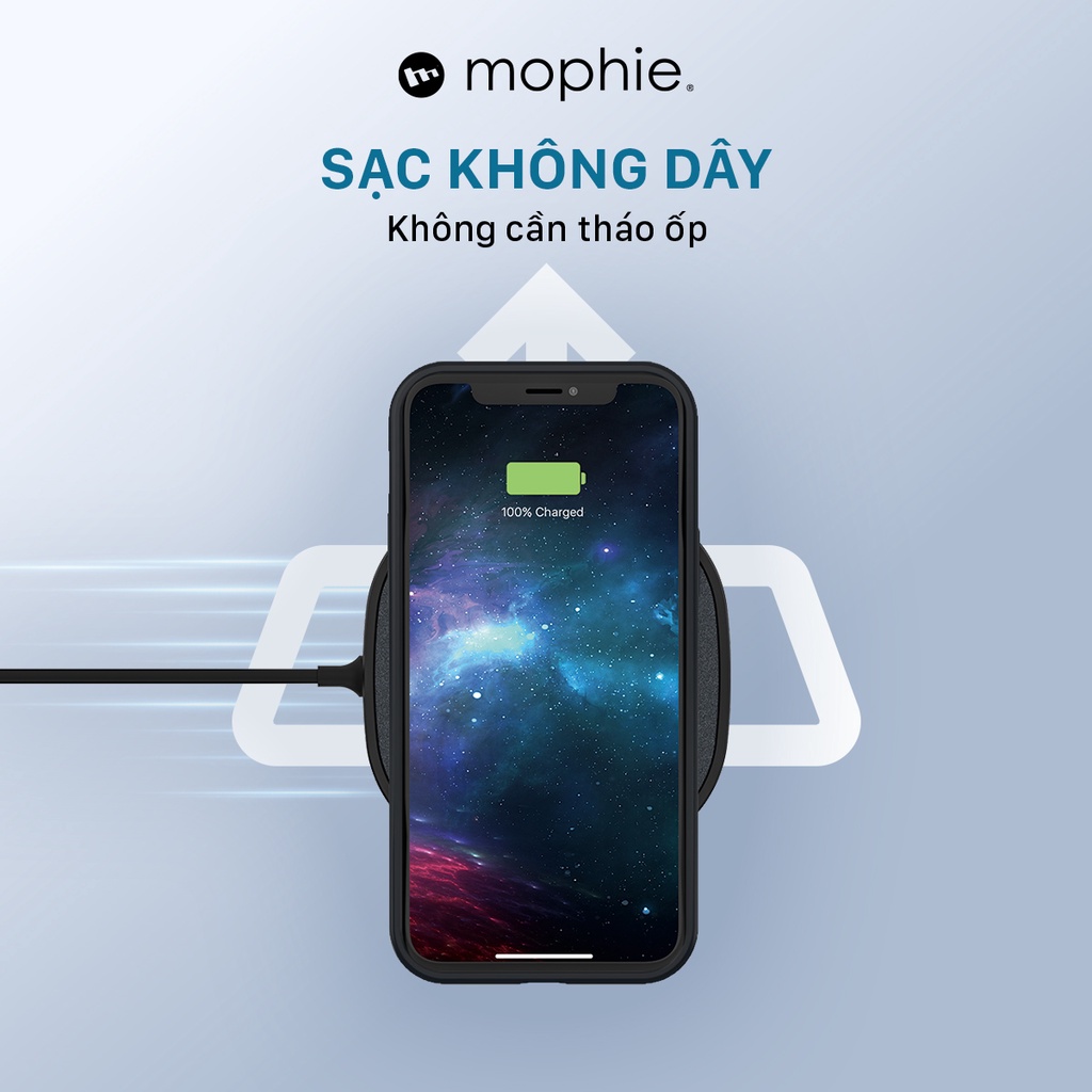 Đế sạc không dây Mophie 15W Hàng chính hãng