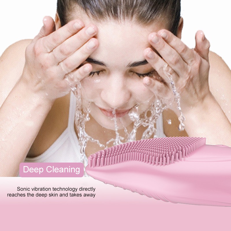 [Mã FMCGMALL - 8% đơn 250K] Máy Rửa Mặt Silicon ANLAN | BigBuy360 - bigbuy360.vn