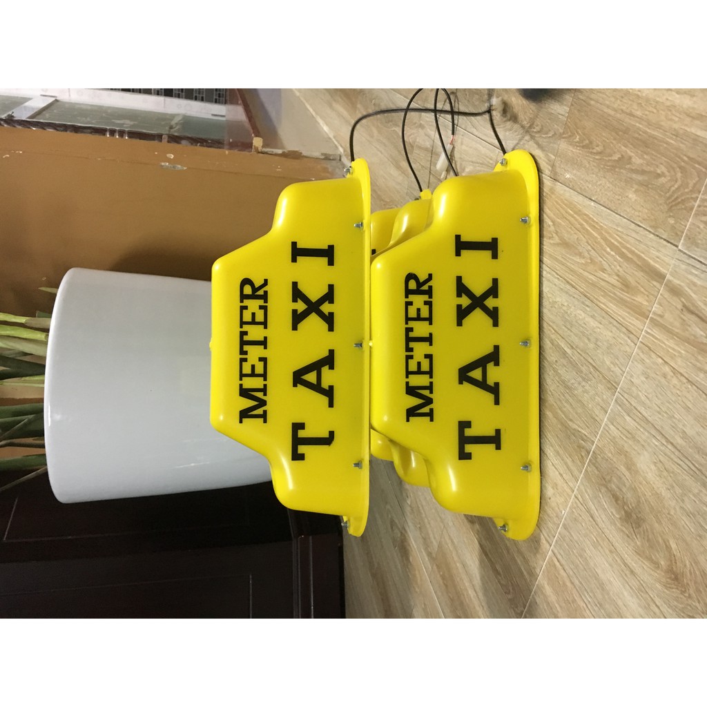 Mào taxi chữ A đế nam châm