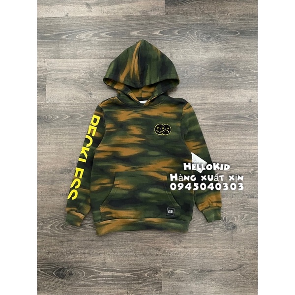 A100 - Áo nỉ hoodie loang zanzi