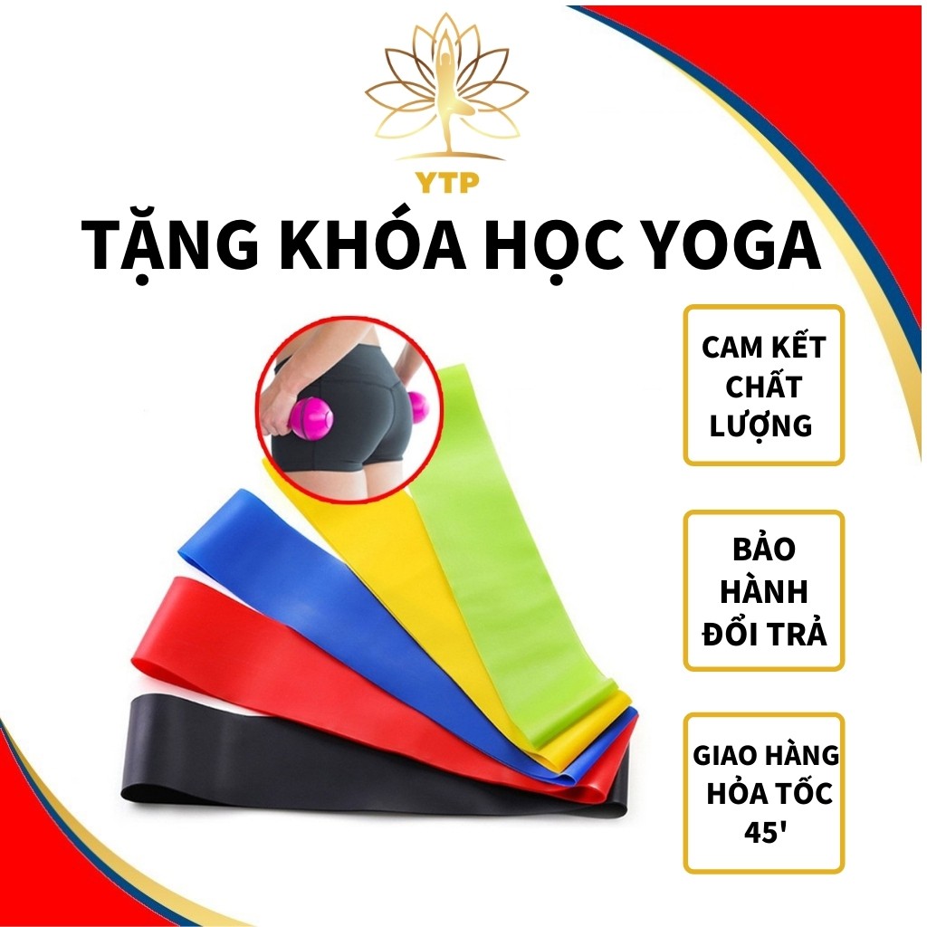 Dây Cao Su Kháng Lực Mini Band Tập Squat ❤️️ Đồ Dùng Thể Thao Tại Nhà Đa Năng ❤️️ Vòng Cao Su Đàn Hồi Kháng Lực