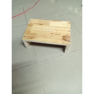 Ghế đẩu 20x30cm Ghế Gỗ Kê Chân Văn Phòng,Bàn Học-Bàn Làm Việc,Gỗ CAO SU Nhập Khẩu 100%. CHỊU TẢI 100Kg