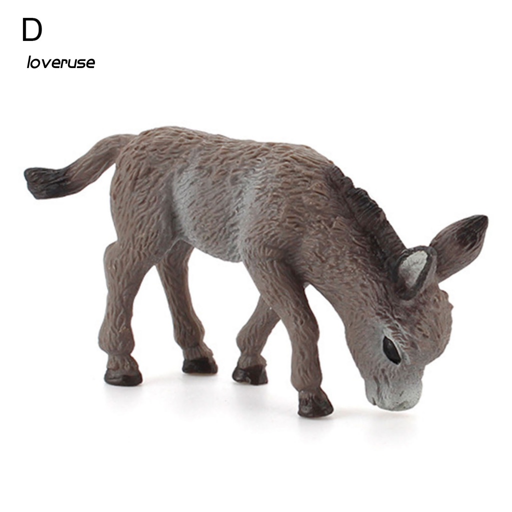 Mô Hình Chú Lừa / Lừa Nhồi Bông Ngộ Nghĩnh Đáng Yêu