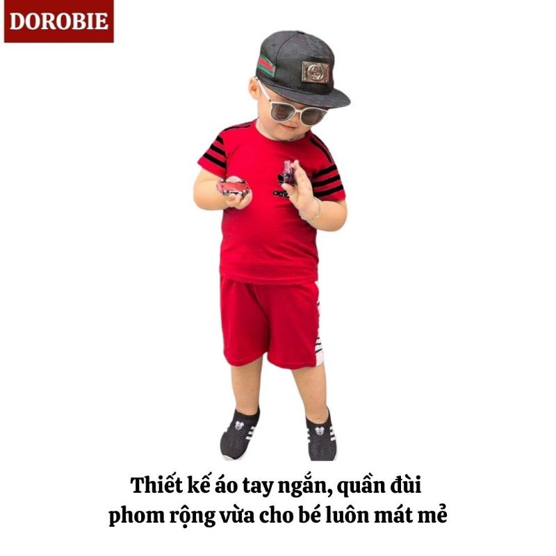 Bộ đồ DAS cho bé trai bé gái từ 12 tháng tuổi đến 10 tuổi chất đẹp 100% cotton co giãn 4 chiều phong cách thể thao