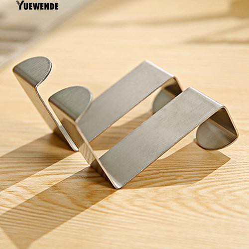 Set 2 móc đeo đồ dùng bằng inox cho nhà bếp