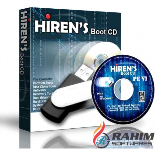 Đĩa CD Hiren's Boot 15.2 - cứu hộ máy tính