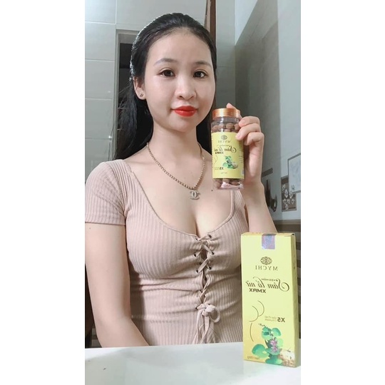 [CHÍNH HÃNG] Kẹo Mầm Sâm Tố Nữ XMax Mychi Thảo Mộc 37 X5 Sâm Tố Nữ Collagen CHÍNH HÃNG Tăng Size Vòng 1